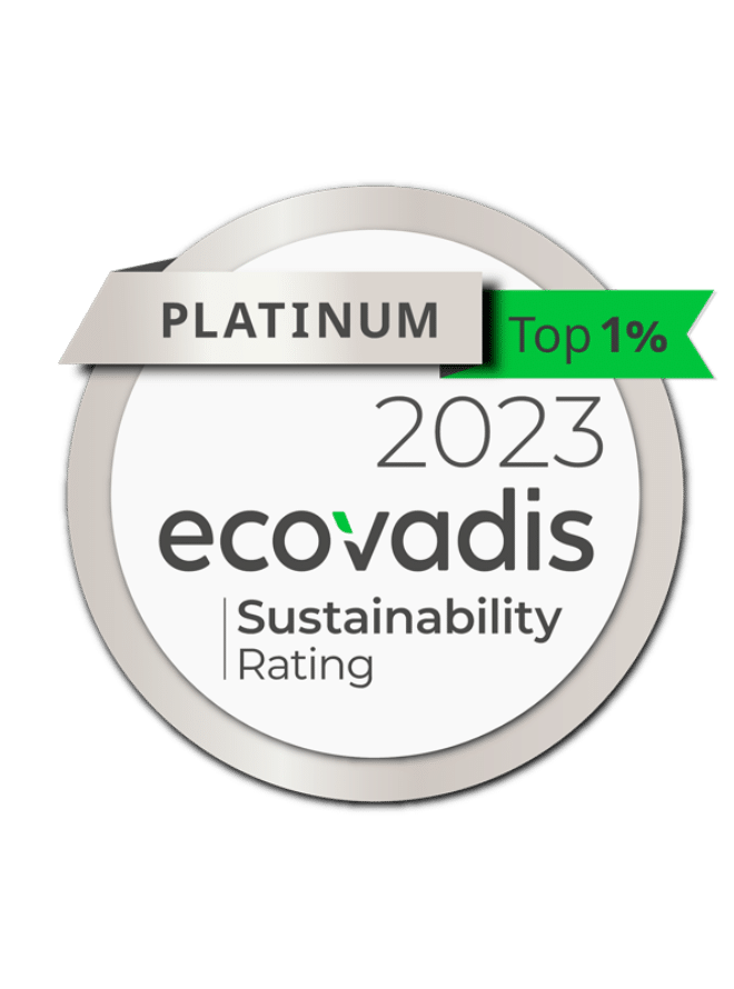 Artisti er tildelt Platinum-status av EcoVadis 1