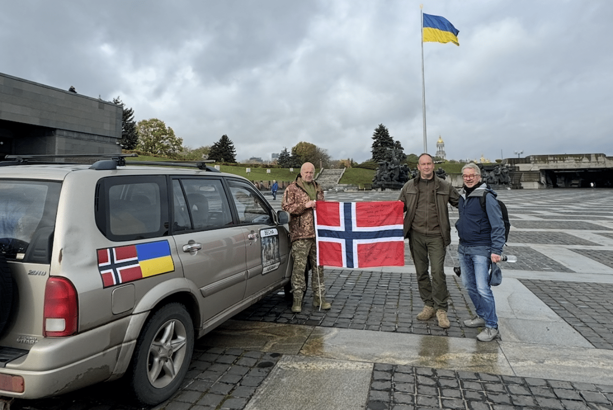 En bil lastet med håp – på vei til Ukraina 2