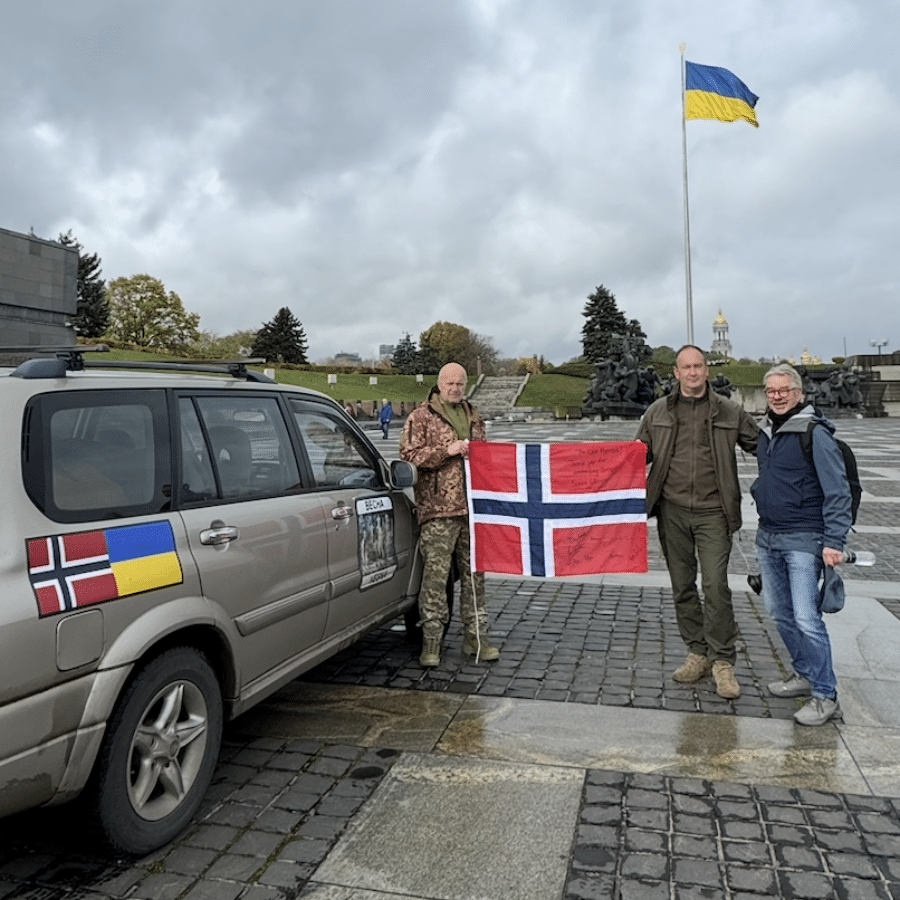 En bil lastet med håp – på vei til Ukraina 1