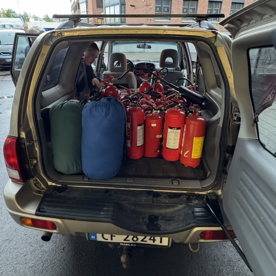 En bil lastet med håp – på vei til Ukraina 3