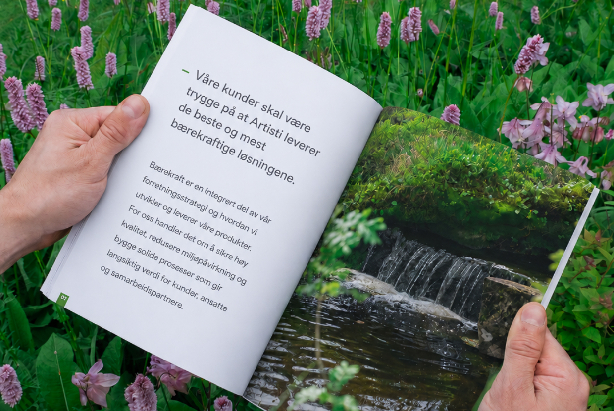 Vår bærekraftsrapport for 2025 er klar!🌱 1